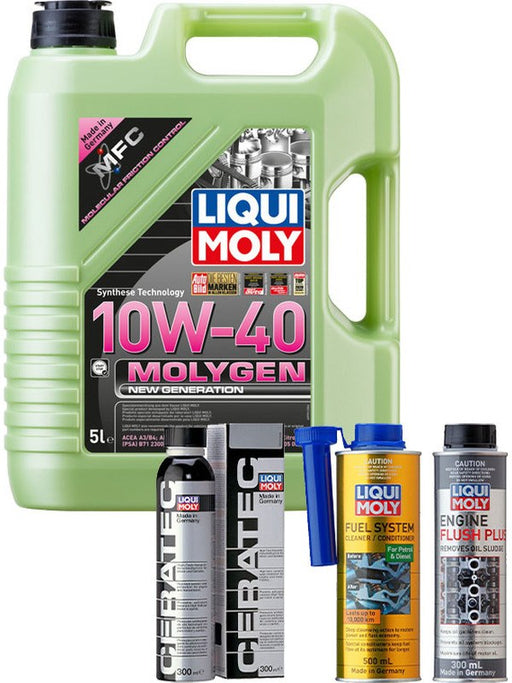 Liqui Moly Molygen New Generation 10W-40 5L + Platinum Service Kit MGB-KIT-LQM-141 Liqui Moly - Micks Gone Bush