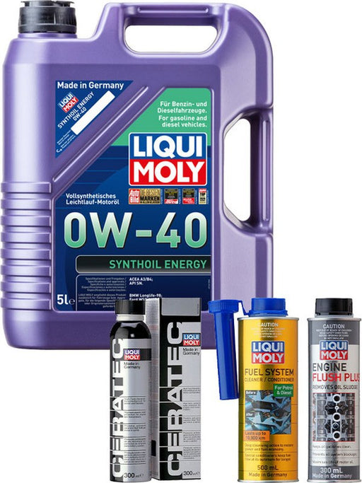 Liqui Moly Synthoil Energy 0W-40 5L + Platinum Service Kit MGB-KIT-LQM-156 Liqui Moly - Micks Gone Bush