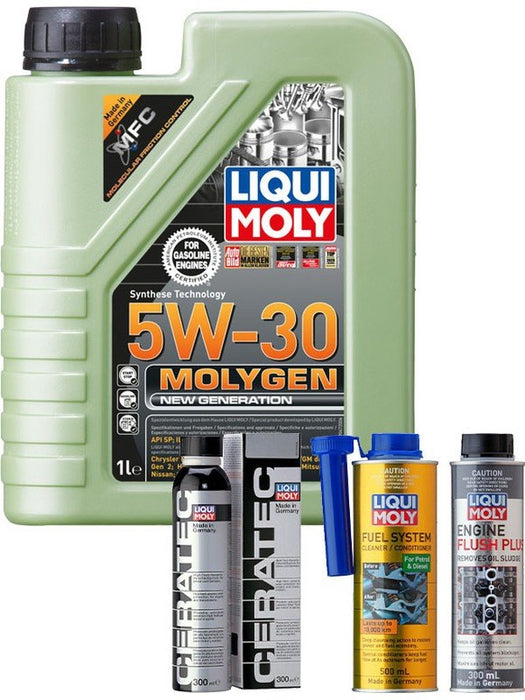 Liqui Moly Molygen New Generation 5W-30 1L + Platinum Service Kit MGB-KIT-LQM-195 Liqui Moly - Micks Gone Bush