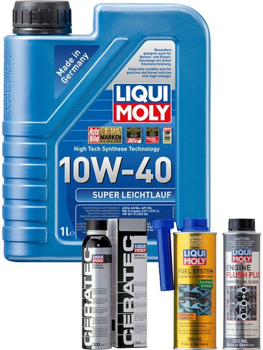 Liqui Moly Super Leichtlauf 10W-40 1L + Platinum Service Kit MGB-KIT-LQM-211 Liqui Moly - Micks Gone Bush