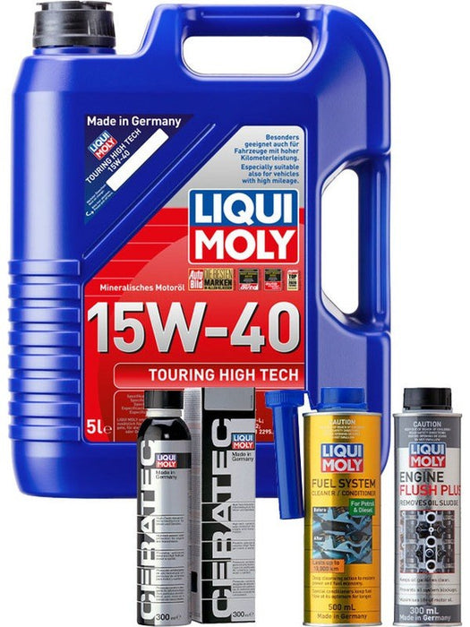 Liqui Moly Touring High Tech 15W-40 5L + Platinum Service Kit MGB-KIT-LQM-212 Liqui Moly - Micks Gone Bush