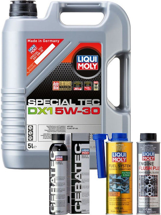 Liqui Moly Special Tec DX1 5W-30 5L + Platinum Service Kit MGB-KIT-LQM-216 Liqui Moly - Micks Gone Bush