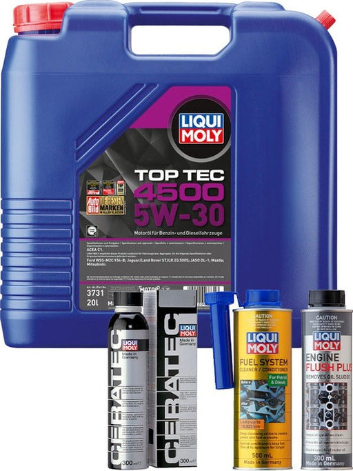 Liqui Moly Top Tec 4500 5W-30 20L + Platinum Service Kit MGB-KIT-LQM-240 Liqui Moly - Micks Gone Bush