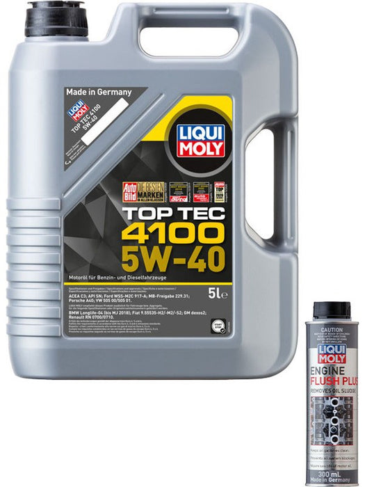 Liqui Moly Top Tec 4100 5W-40 5L + Silver Service Kit MGB-KIT-LQM-36 Liqui Moly - Micks Gone Bush