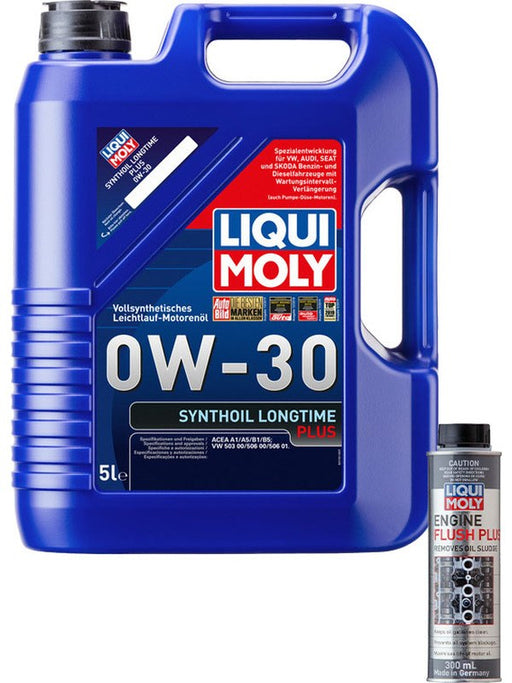 Liqui Moly Synthoil Longtime Plus 0W-30 5L + Silver Service Kit MGB-KIT-LQM-41 Liqui Moly - Micks Gone Bush
