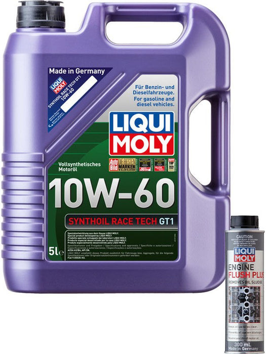 Liqui Moly Synthoil Race Tech GT1 10W-60 5L + Silver Service Kit MGB-KIT-LQM-52 Liqui Moly - Micks Gone Bush