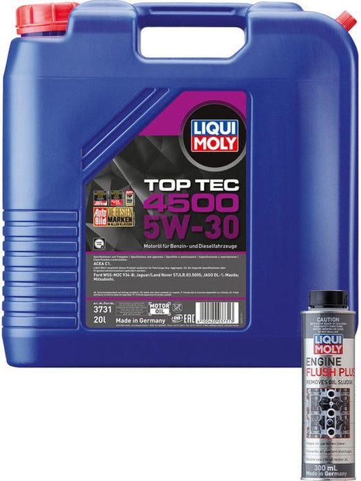 Liqui Moly Top Tec 4500 5W-30 20L + Silver Service Kit MGB-KIT-LQM-55 Liqui Moly - Micks Gone Bush