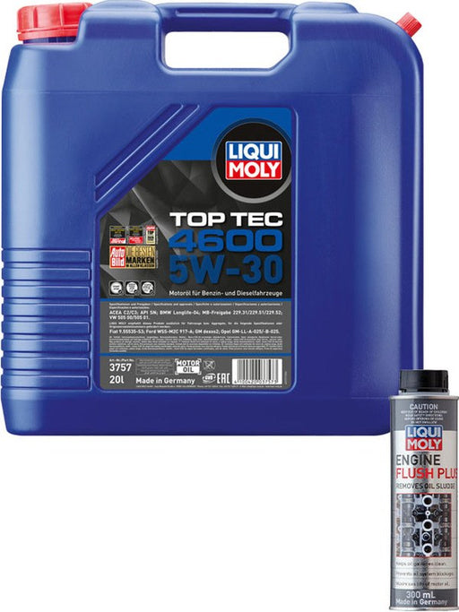 Liqui Moly Top Tec 4600 5W-30 20L + Silver Service Kit MGB-KIT-LQM-5 Liqui Moly - Micks Gone Bush