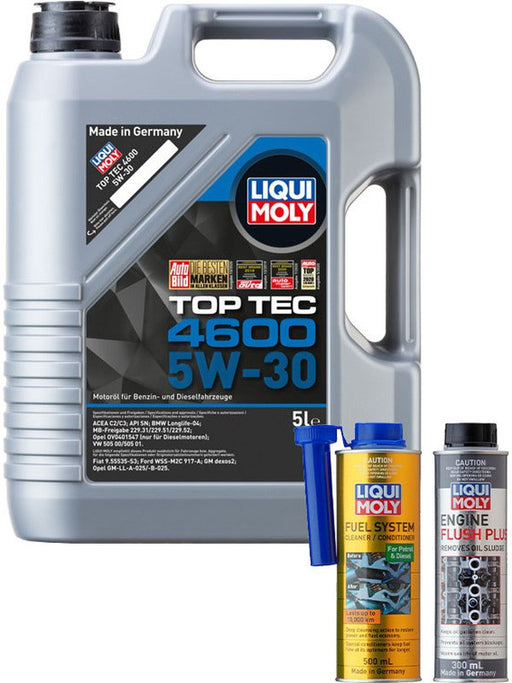 Liqui Moly Top Tec 4600 5W-30 5L + Gold Service Kit MGB-KIT-LQM-66 Liqui Moly - Micks Gone Bush