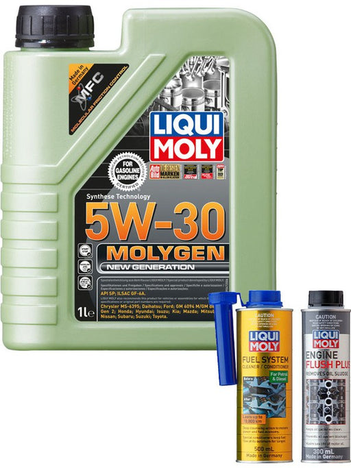 Liqui Moly Molygen New Generation 5W-30 1L + Gold Service Kit MGB-KIT-LQM-72 Liqui Moly - Micks Gone Bush