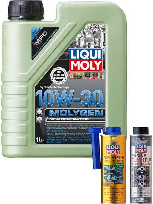 Liqui Moly Molygen New Generation 10W-30 1L + Gold Service Kit MGB-KIT-LQM-74 Liqui Moly - Micks Gone Bush