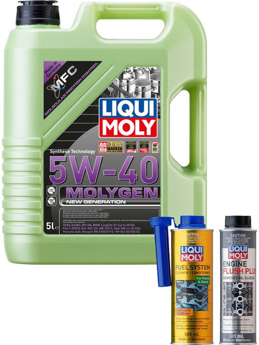 Liqui Moly Molygen New Generation 5W-40 5L + Gold Service Kit MGB-KIT-LQM-77 Liqui Moly - Micks Gone Bush