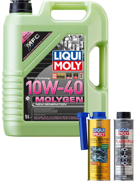 Liqui Moly Molygen New Generation 10W-40 5L + Gold Service Kit MGB-KIT-LQM-79 Liqui Moly - Micks Gone Bush