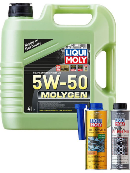 Liqui Moly Molygen New Generation 5W-50 4L + Gold Service Kit MGB-KIT-LQM-83 Liqui Moly - Micks Gone Bush