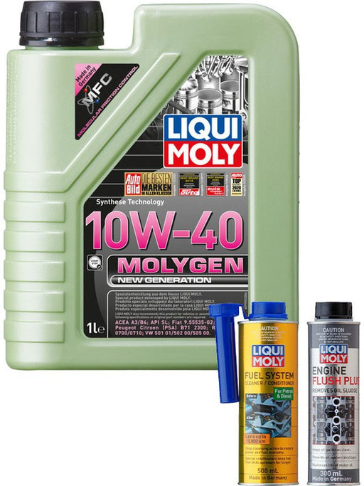 Liqui Moly Molygen New Generation 10W-40 1L + Gold Service Kit MGB-KIT-LQM-85 Liqui Moly - Micks Gone Bush