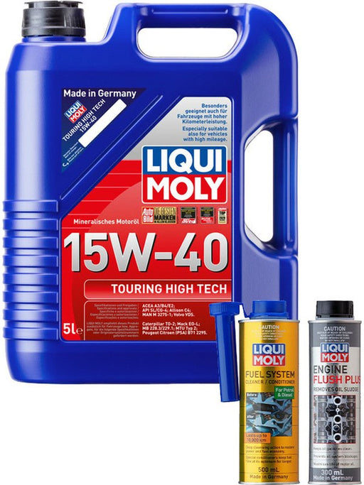 Liqui Moly Touring High Tech 15W-40 5L + Gold Service Kit MGB-KIT-LQM-89 Liqui Moly - Micks Gone Bush