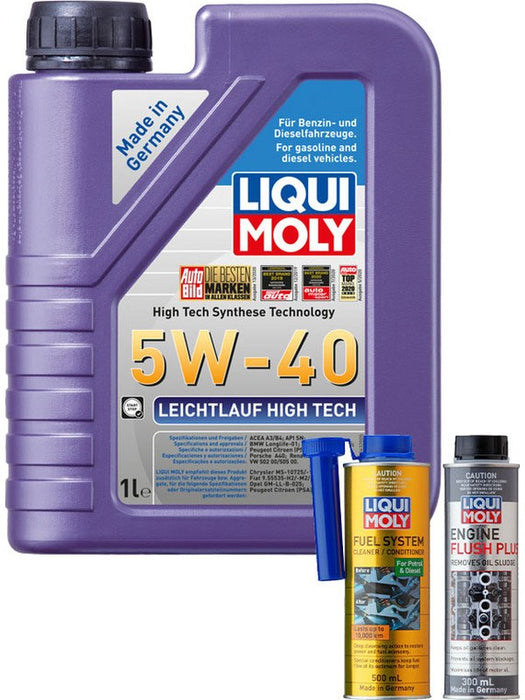 Liqui Moly Leichtlauf High Tech 5W-40 1L + Gold Service Kit MGB-KIT-LQM-91 Liqui Moly - Micks Gone Bush