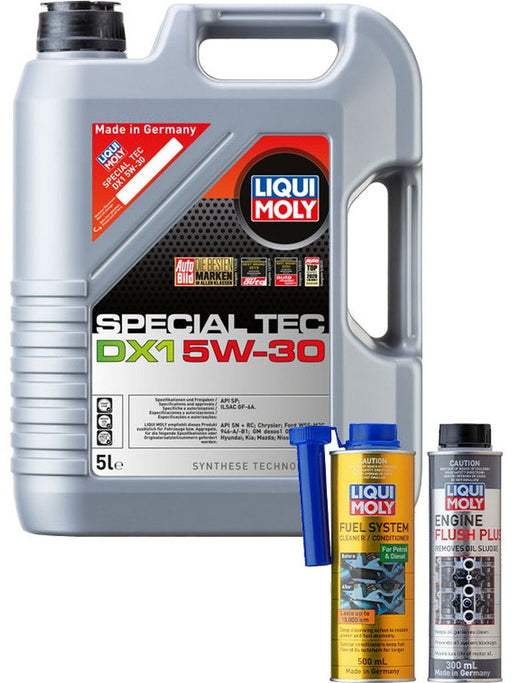 Liqui Moly Special Tec DX1 5W-30 5L + Gold Service Kit MGB-KIT-LQM-93 Liqui Moly - Micks Gone Bush