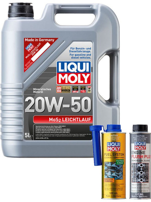Liqui Moly MoS2 Leichtlauf 20W-50 5L + Gold Service Kit MGB-KIT-LQM-99 Liqui Moly - Micks Gone Bush