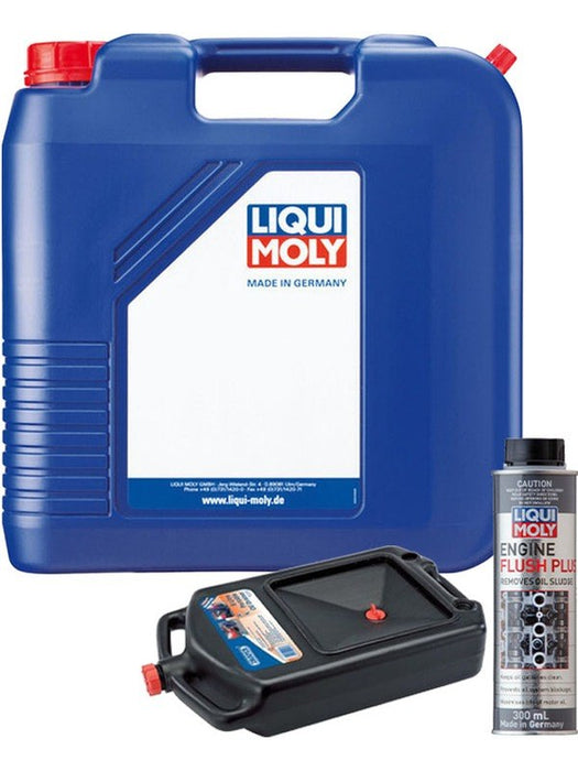 LIQUI MOLY Special Tec V 0W-30 20L Silver Service Kit + 8L Drip Tray MGB-KIT-MIX-107 Mixed - Micks Gone Bush