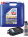 LIQUI MOLY Leichtlauf High Tech 5W-40 20L Silver Service Kit + 8L Drip Tray MGB-KIT-MIX-121 Mixed - Micks Gone Bush