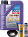 LIQUI MOLY Leichtlauf High Tech 5W-40 1L Gold Service Kit + 6L Drip Tray MGB-KIT-MIX-144 Mixed - Micks Gone Bush