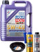 LIQUI MOLY Leichtlauf High Tech 5W-40 5L Gold Service Kit + 6L Drip Tray MGB-KIT-MIX-153 Mixed - Micks Gone Bush