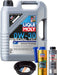 LIQUI MOLY Special Tec V 0W-30 5L Gold Service Kit + 6L Drip Tray MGB-KIT-MIX-164 Mixed - Micks Gone Bush