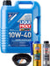 LIQUI MOLY Super Leichtlauf 10W-40 5L Gold Service Kit + 6L Drip Tray MGB-KIT-MIX-165 Mixed - Micks Gone Bush