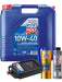 LIQUI MOLY Super Leichtlauf 10W-40 20L Gold Service Kit + 8L Drip Tray MGB-KIT-MIX-182 Mixed - Micks Gone Bush