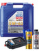 LIQUI MOLY Leichtlauf High Tech 5W-40 20L Gold Service Kit + 8L Drip Tray MGB-KIT-MIX-183 Mixed - Micks Gone Bush