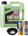 LIQUI MOLY Molygen New Generation 5W-50 4L Gold Service Kit + 6L Drip Tray MGB-KIT-MIX-185 Mixed - Micks Gone Bush