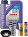 LIQUI MOLY Leichtlauf High Tech 5W-40 1L Platinum Service Kit + 6L Drip Tray MGB-KIT-MIX-206 Mixed - Micks Gone Bush