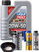 LIQUI MOLY MoS2 Leichtlauf 20W-50 1L Platinum Service Kit + 6L Drip Tray MGB-KIT-MIX-207 Mixed - Micks Gone Bush