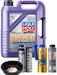 LIQUI MOLY Leichtlauf High Tech 5W-40 5L Platinum Service Kit + 6L Drip Tray MGB-KIT-MIX-215 Mixed - Micks Gone Bush