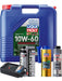 LIQUI MOLY Synthoil Race Tech GT1 10W-60 20L Platinum Service Kit + 8L Drip Tray MGB-KIT-MIX-238 Mixed - Micks Gone Bush