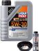 LIQUI MOLY Special Tec LL 5W-30 1L Silver Service Kit + 6L Drip Tray MGB-KIT-MIX-81 Mixed - Micks Gone Bush