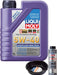 LIQUI MOLY Leichtlauf High Tech 5W-40 1L Silver Service Kit + 6L Drip Tray MGB-KIT-MIX-82 Mixed - Micks Gone Bush