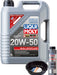 LIQUI MOLY MoS2 Leichtlauf 20W-50 5L Silver Service Kit + 6L Drip Tray MGB-KIT-MIX-89 Mixed - Micks Gone Bush