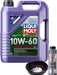 LIQUI MOLY Synthoil Race Tech GT1 10W-60 5L Silver Service Kit + 6L Drip Tray MGB-KIT-MIX-99 Mixed - Micks Gone Bush