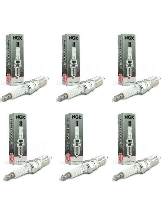 6 x NGK V-Power Spark Plugs BKR5E MGB-KIT-NSP-1928 NGK Spark Plugs - Micks Gone Bush