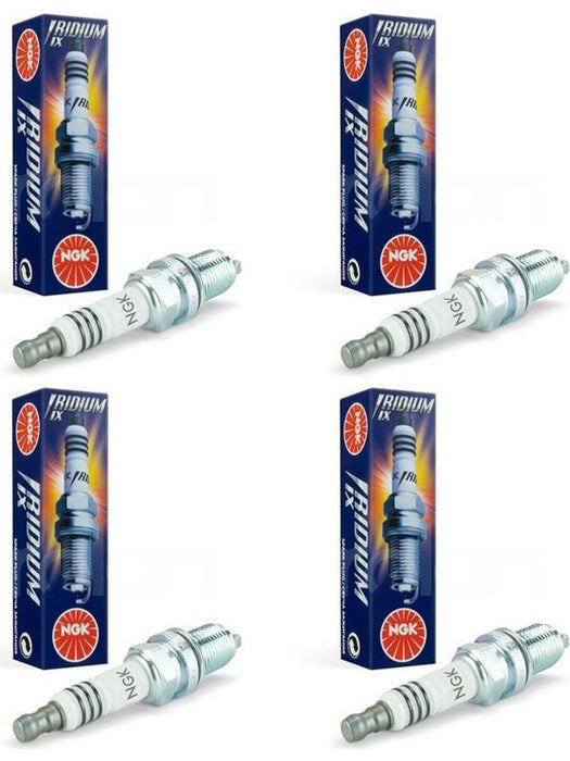 4 x NGK IX Iridium Spark Plugs BKR5EIX MGB-KIT-NSP-211 NGK Spark Plugs - Micks Gone Bush