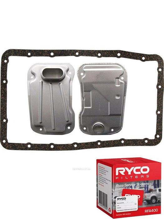 Ryco Automatic Transmission Filter Service Kit RTK138 + Service Stickers MGB-KIT-RYC-1158 Ryco - Micks Gone Bush