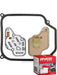 Ryco Automatic Transmission Filter Service Kit RTK222 + Service Stickers MGB-KIT-RYC-1234 Ryco - Micks Gone Bush