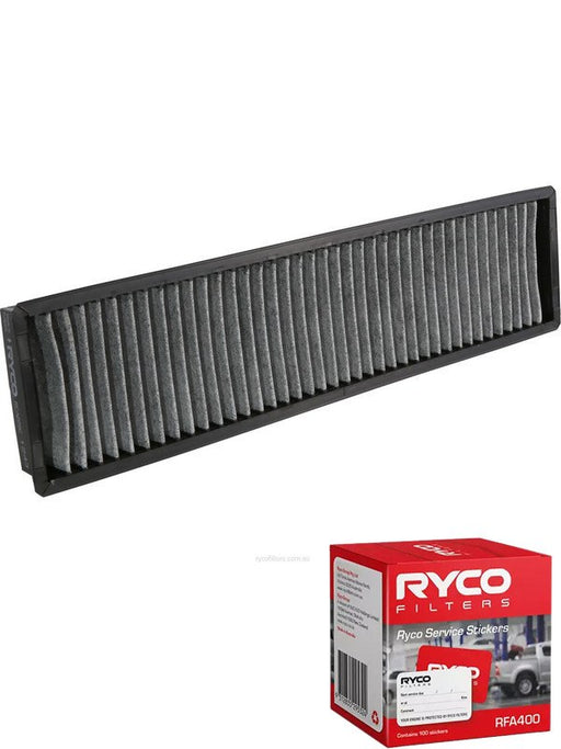 Ryco Cabin Air Filter Activated Carbon RCA225C + Service Stickers MGB-KIT-RYC-1571 Ryco - Micks Gone Bush