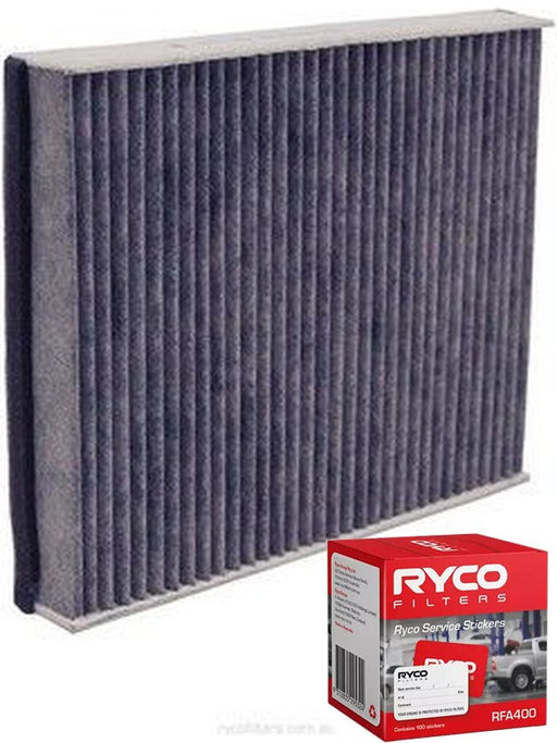 Ryco Cabin Air Filter Activated Carbon RCA287C + Service Stickers MGB-KIT-RYC-1585 Ryco - Micks Gone Bush