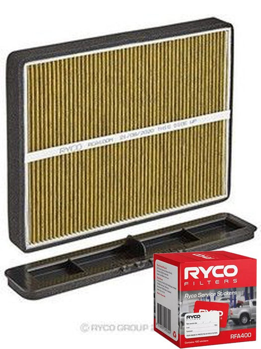 Ryco Cabin Air Filter N99 MicroShield RCA100M + Service Stickers MGB-KIT-RYC-1670 Ryco - Micks Gone Bush