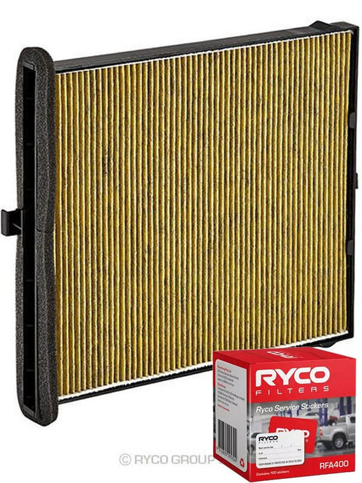 Ryco Cabin Air Filter N99 MicroShield RCA275M + Service Stickers MGB-KIT-RYC-1702 Ryco - Micks Gone Bush