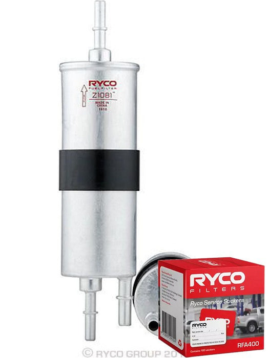 Ryco Fuel Filter Z1081 + Service Stickers MGB-KIT-RYC-1975 Ryco - Micks Gone Bush