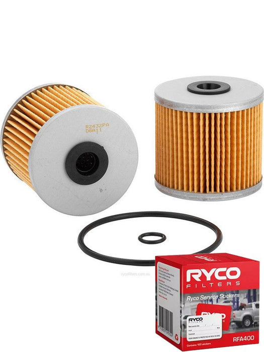 Ryco Fuel Filter R2432PA + Service Stickers MGB-KIT-RYC-2017 Ryco - Micks Gone Bush